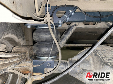 Рис. 2 Наши проекты: Пневмоподушки на Газель NEXT ЦМФ