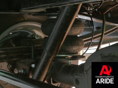 Рис. 6 Наши проекты: Пневмоподвеска Газель Next в Нижнем Новгороде