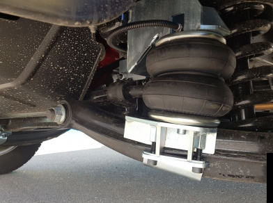 Рис. 3 Наши проекты: Пневмоподвеска на доработанную Газель Некст со спальником