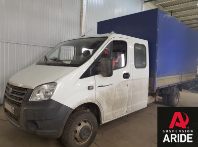 Рис. 1 Наши проекты: Пневмоподвеска на ГАЗ (GAZ) Газель NEXT с гарантией - Этапы установки