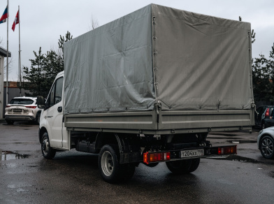 Рис. 2 Наши проекты: Пневмоподушки на Газель НЕКСТ