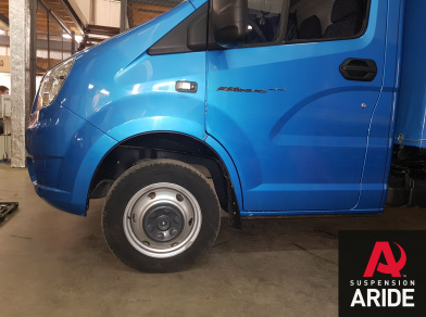 Рис. 10 Наши проекты: Пневмоподвеска на ГАЗ (GAZ) Газель NEXT с заменой пневмы - Этапы установки