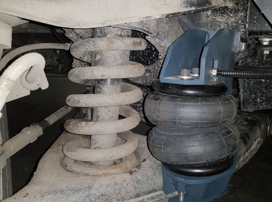 Рис. 1 Наши проекты: Пневмоподвеска на ГАЗ (GAZ) Газель NEXT с заменой пневмы - Этапы установки