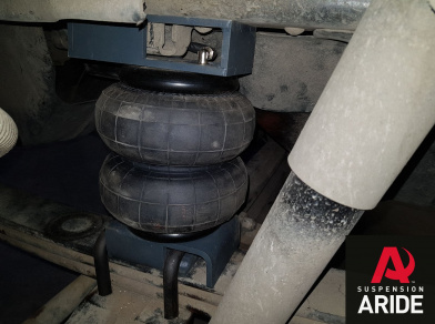 Рис. 10 Наши проекты: Пневмоподвеска на ГАЗ (GAZ) Газон NEXT от компании Арайд - Этапы установки