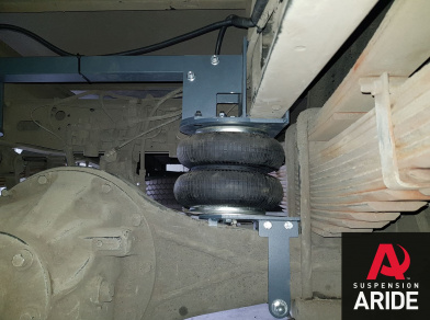 Рис. 6 Наши проекты: Пневмоподвеска на ГАЗ (GAZ) Газон NEXT от компании Арайд - Этапы установки