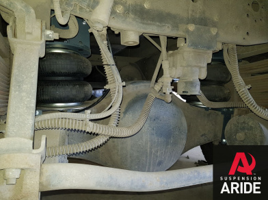 Рис. 5 Наши проекты: Пневмоподвеска на ГАЗ (GAZ) Газон NEXT от компании Арайд - Этапы установки