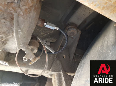 Рис. 8 Наши проекты: Установка пневмоподвески на заднюю ось Газон 3307 Самосвал