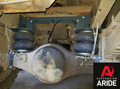 Рис. 7 Наши проекты: Установка пневмоподвески на заднюю ось Газон 3307 Самосвал