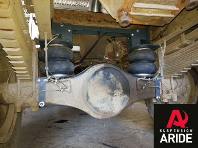 Рис. 5 Наши проекты: Установка пневмоподвески на заднюю ось Газон 3307 Самосвал