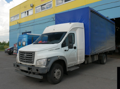 Рис. 2 Наши проекты: Пневмоподвеска на переднюю и заднюю ось Газон Next