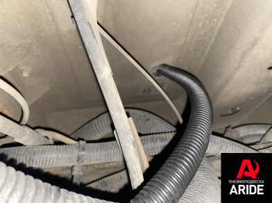 Рис. 10 Наши проекты: Вспомогательная пневмоподвеска на Газон NEXT 