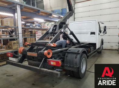 Рис. 9 Наши проекты: Пневмоподвеска на ГАЗ (GAZ) Газон NEXT от производителя - Этапы установки