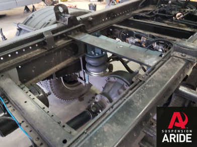 Рис. 5 Наши проекты: Пневмоподвеска на ГАЗ (GAZ) Газон NEXT от производителя - Этапы установки