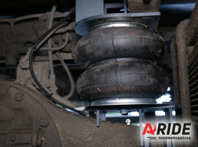 Рис. 4 Наши проекты: Пневмоподвеска на Газон NEXT