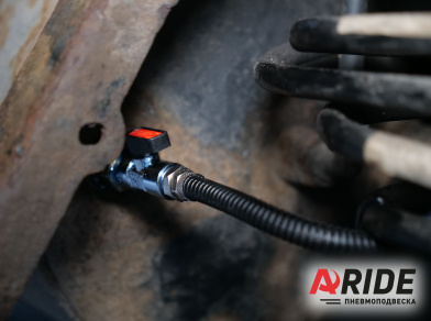 Рис. 7 Наши проекты: Пневмоподвеска на Газон NEXT