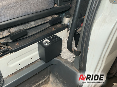 Рис. 2 Наши проекты: Установка комплекта вспомогательной пневмоподвески на Газон NEXT