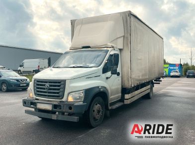 Рис. 1 Наши проекты: Установка комплекта вспомогательной пневмоподвески на Газон NEXT