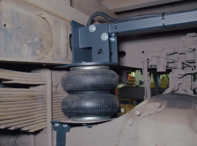 Рис. 5 Наши проекты: Вспомогательная пневмоподвеска ГАЗон NEXT