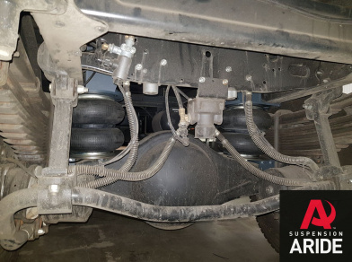 Рис. 1 Наши проекты: Пневмоподвеска на ГАЗ (GAZ) Газон NEXT для грузоподъемности - Этапы установки