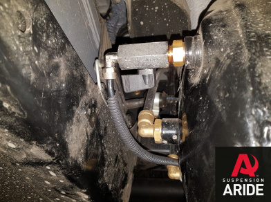 Рис. 2 Наши проекты: Пневмоподвеска на ГАЗ (GAZ) Газон NEXT для грузоподъемности - Этапы установки