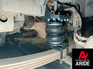 Рис. 2 Наши проекты: Установка пневмоподвески на Газон NEXT 10.0