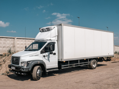 Рис. 1 Наши проекты: Вспомогательная пневмоподвеска на Газон NEXT Арайд