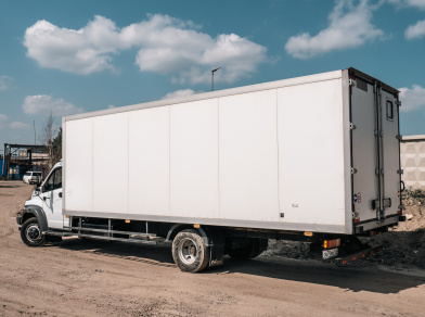 Рис. 2 Наши проекты: Вспомогательная пневмоподвеска на Газон NEXT Арайд