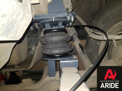 Рис. 3 Наши проекты: Пневмоподвеска на ГАЗ (GAZ) Газон NEXT 10.0 - Этапы установки