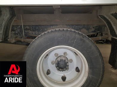 Рис. 6 Наши проекты: Пневмоподвеска на ГАЗ (GAZ) Газон NEXT для комфорта - Этапы установки