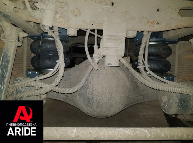 Рис. 4 Наши проекты: Пневмоподвеска на ГАЗ (GAZ) Газон NEXT для комфорта - Этапы установки