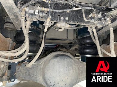 Рис. 10 Наши проекты: Пневмоподвеска на SADKO NEXT