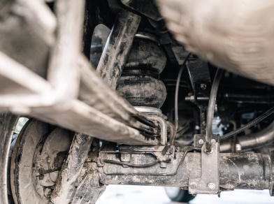 Рис. 7 Пневмоподвеска на Соболь NN 4x4