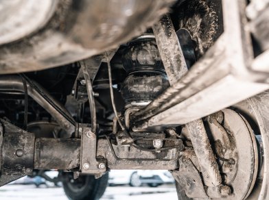 Рис. 6 Пневмоподвеска на Соболь NN 4x4