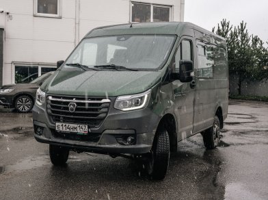 Рис. 1 Пневмоподвеска на Соболь NN 4x4