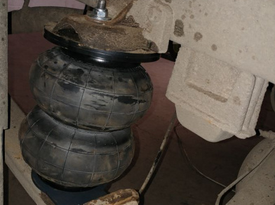 Рис. 11 Наши проекты: Пневмоподвеска на ГАЗ (GAZ) Соболь для грузоподъемности - Этапы установки