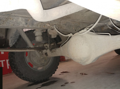 Рис. 17 Наши проекты: Пневмоподвеска на ГАЗ (GAZ) Соболь для грузоподъемности - Этапы установки