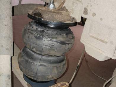 Рис. 9 Наши проекты: Пневмоподвеска на ГАЗ (GAZ) Соболь для грузоподъемности - Этапы установки