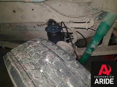 Рис. 14 Наши проекты: Пневмоподвеска на ГАЗ (GAZ) Валдай для грузоподъемности - Этапы установки