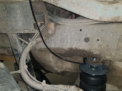 Рис. 6 Наши проекты: Пневмоподвеска на ГАЗ (GAZ) Валдай для грузоподъемности - Этапы установки