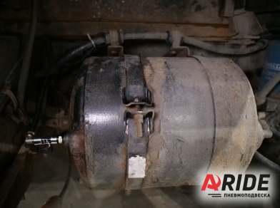 Рис. 4 Наши проекты: Пневмоподвеска на Валдай 