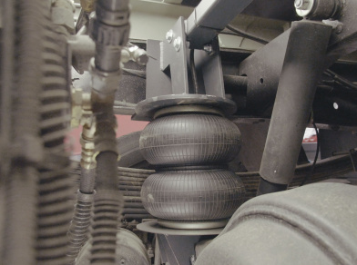 Рис. 6 Наши проекты: Пневмоподвеска на Валдай NEXT