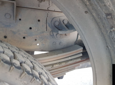 Рис. 5 Наши проекты: Установка пневмоподвески на заднюю ось Hyundai HD120