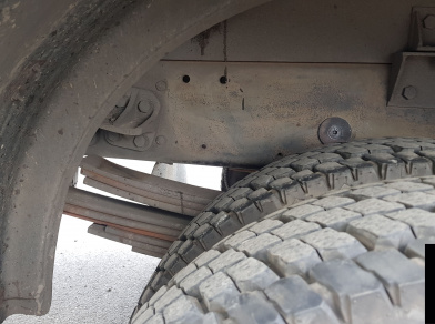 Рис. 4 Наши проекты: Установка пневмоподвески на заднюю ось Hyundai HD120