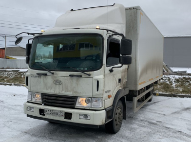 Рис. 1 Наши проекты: Пневмоподвеска на Hyundai HD 120 - Этапы установки