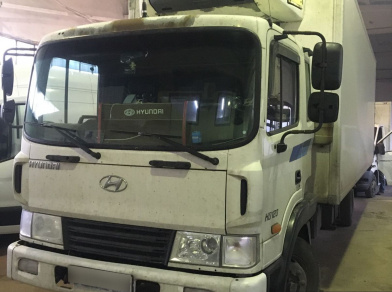 Рис. 1 Наши проекты: Пневмоподвеска на заднюю и переднюю ось Hyundai HD 120