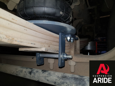 Рис. 11 Наши проекты: Пневмоподвеска на Hyundai HD 78 с гарантией - Этапы установки