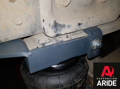 Рис. 7 Наши проекты: Пневмоподвеска на Hyundai HD 78 с гарантией - Этапы установки