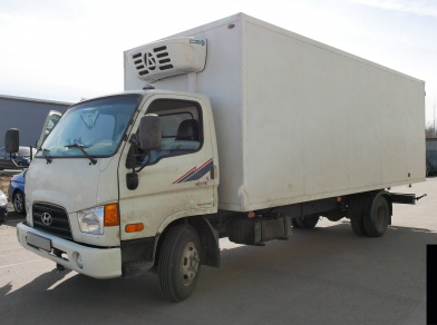 Рис. 1 Наши проекты: Пневмоподвеска на Hyundai HD78