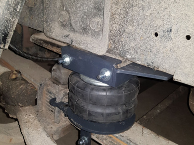 Рис. 4 Наши проекты: Пневмоподвеска на Hyundai HD78