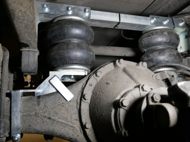 Рис. 7 Наши проекты: Пневмоподвеска на Hyundai HD78